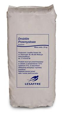 Drożdże przemysłowe kruszone 25kg - LESAFFRE